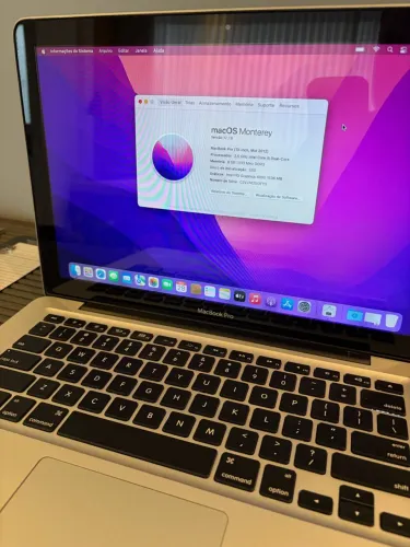 MacBook Pro 2012 8gb SSD - BATERIA NOVA