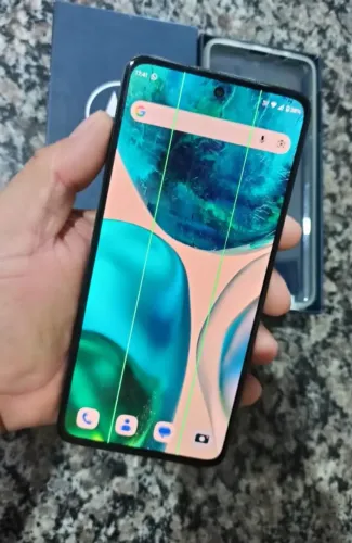 Moto G52 com 2 listas na tela,mais funciona 100%