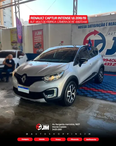 Renault Captur Intense 1.6 16V Flex 5P Aut. 2019