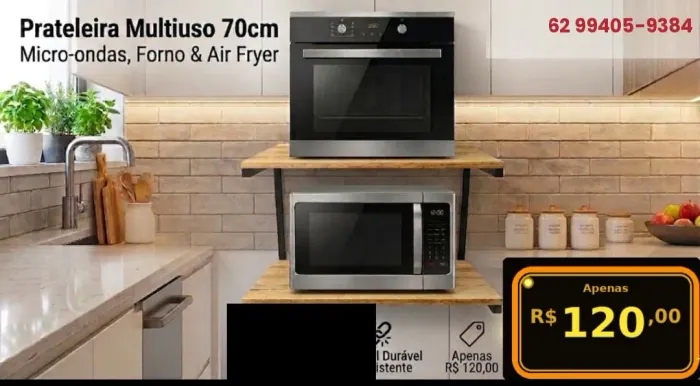 Prateleira Forno e Microondas