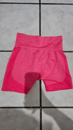 Short fitness rosa