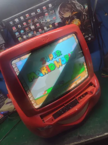 Tv Disney carros com SCART nativo real