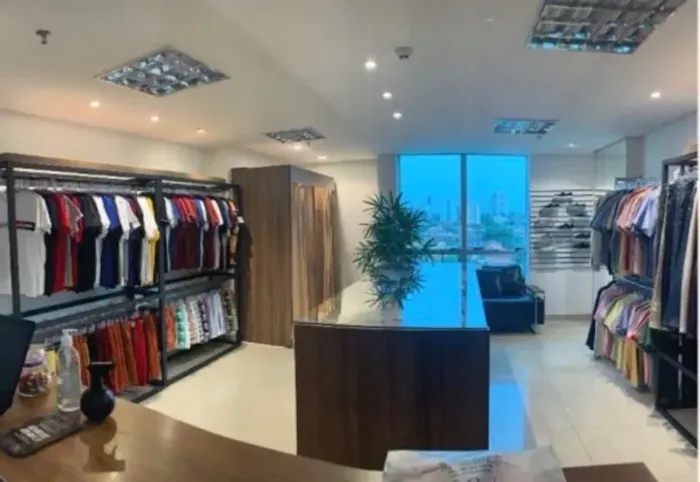 Loja de roupas masculina