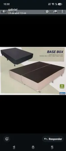 Base para cama de casal