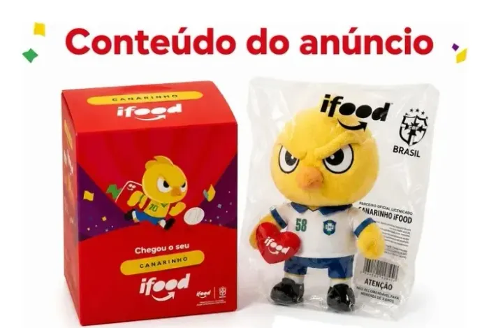 Canarinho do Brasil - Copa de 1958 - Raridade