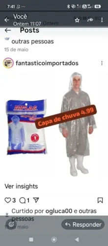 Caoabde chuva baratinha
