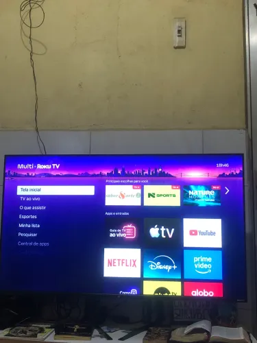 Tv Roku 43 polegadas  semi novo 