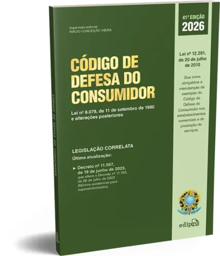 Código de Defesa do Consumidor 2026 - 41ª Edição Atualizada