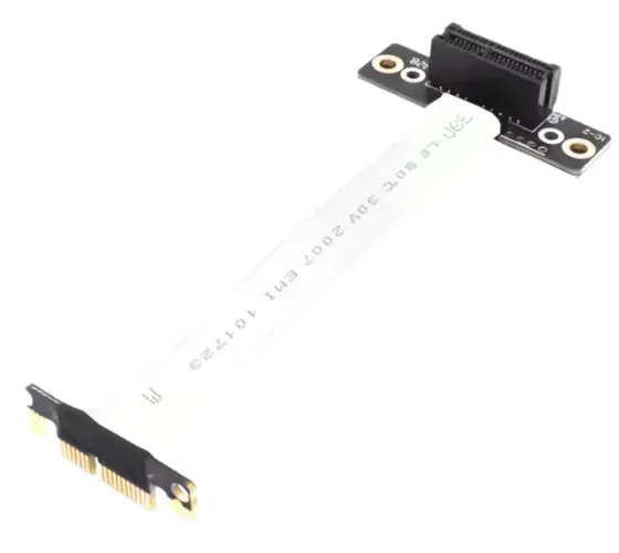 Cabo Extensor Flexível Pcie Pci-e Express X1 12cm Tsr030