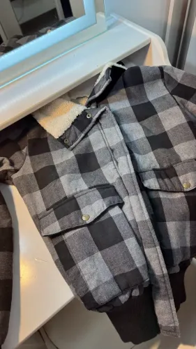 Casaco peluciado