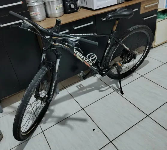 Bicicleta Venzo MTB alumínio aro 29 quadro 19 com nota fiscal. Promoção bike
