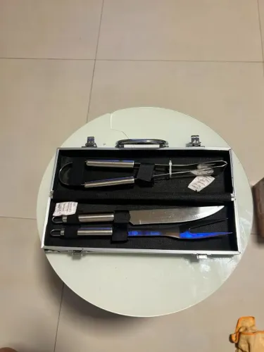 Kit Churrasco em Maleta de Alumínio - Elegância e Praticidade