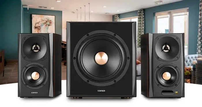 Caixa de Som com Subwoofer sem fio EDIFIER S360DB 155W RMS