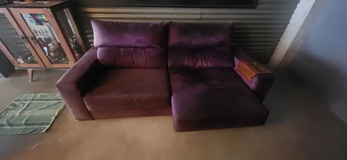 Sofa retrátil 2 3 lugares MCL