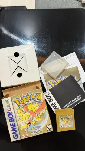 Pokémon Gold Original Gradiente Completo Game Boy Color Nintendo