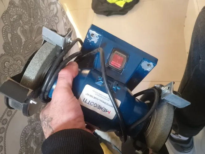 Motor esmeril novo
