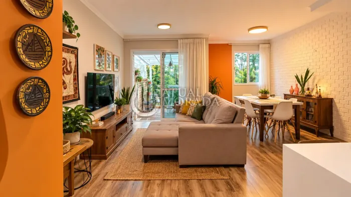Seu refúgio no Bacacheri! Garden com 63 m² de área externa no Condomínio Le Parc