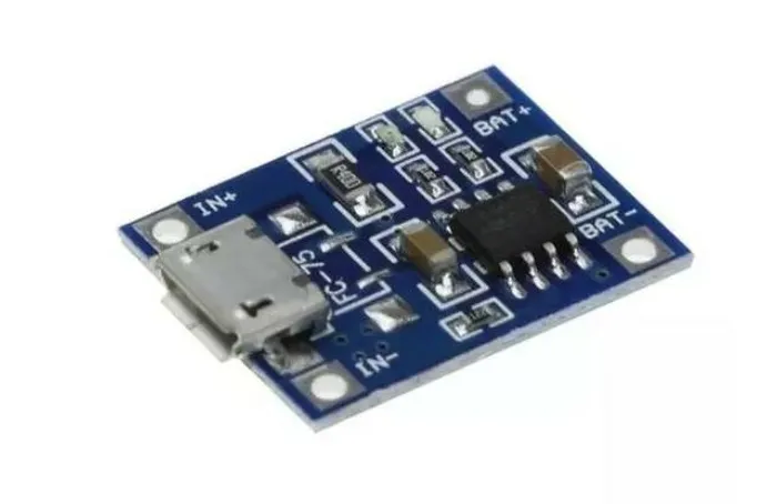 Carregador De Bateria Lítio Tp4056 1a  Módulo  Arduino Automação Robotica COD-AM181