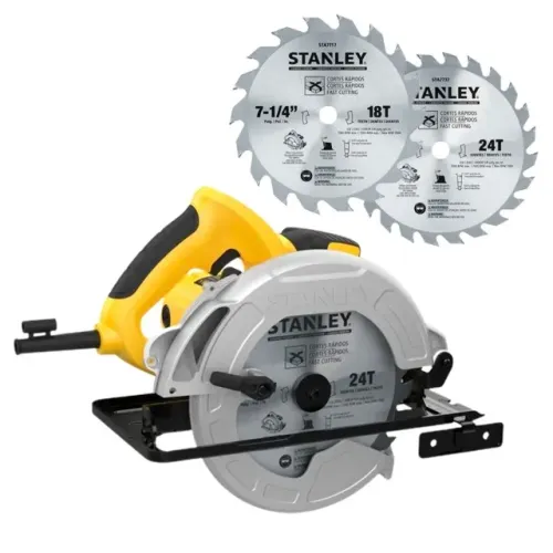 Serra Circular Stanley 7.1/4 1600w 220v C/2discos Sc16d2-b2