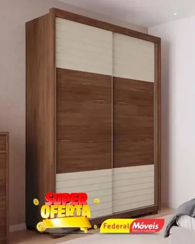 Guarda Roupa 2 Portas 3 Gavetas Super Lindo Fazemos Entrega