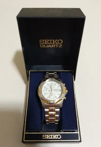 Relógio Seiko Chronograph SQ 100