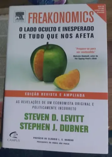 Livro: Freakonomics: O lado oculto e inesperado de tudo que nos afeta