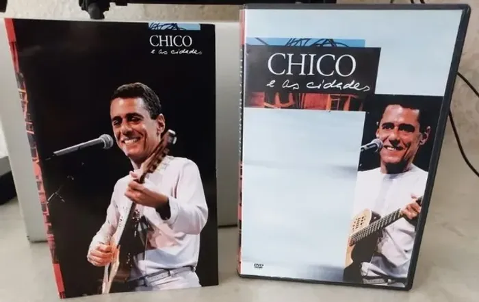 DVD Chico Buarque/Chico e as Cidades-Com encarte, e em ótimo estado