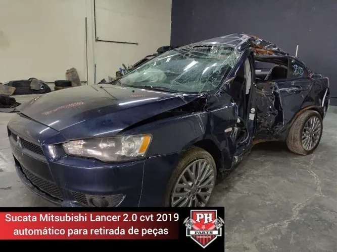 Sucata Mitsubishi Lancer 2.0 CVT 2015 para retirada de peças