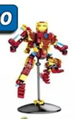 Lego Heroi Assemble Mg535c 90 / 91 Pçs Homem De Ferro