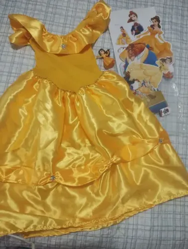 Kit fantasia e decoração da Bela e a Fera