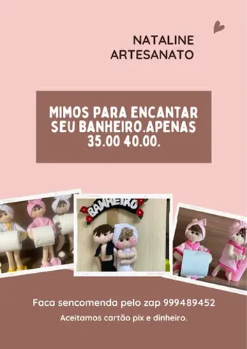 Mimos para banheiro