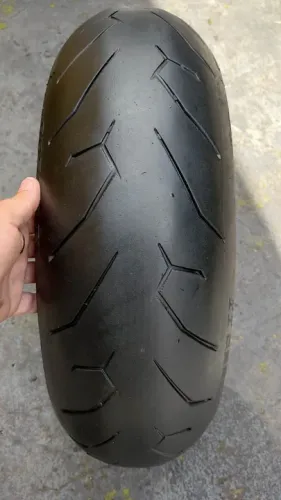 Pneu usado Pirelli Diablo Rosso2 180/55-17