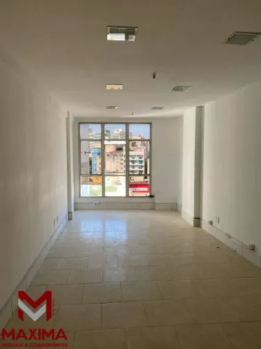 DUQUE DE CAXIAS - EXCELENTE SALA COMERCIAL NO 12° ANDAR