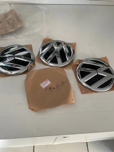 Logo Símbolo original novo vw 9cm