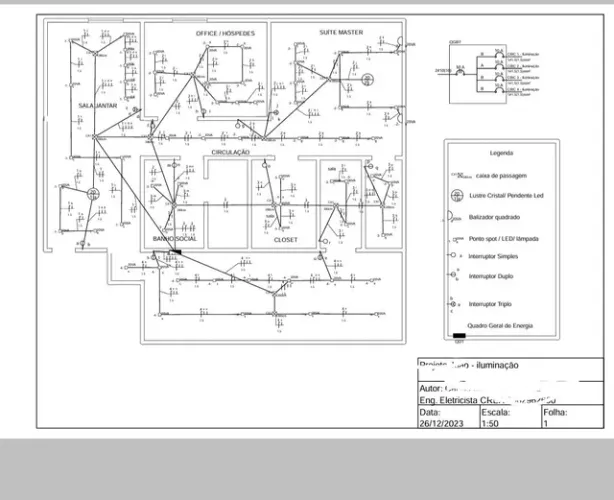 Projetos elétricos/padrão de entrada/residencial e industrial