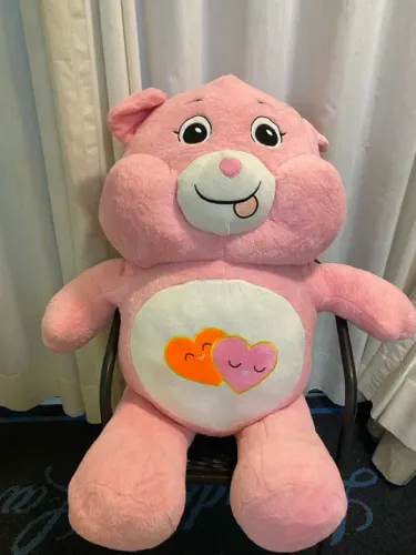Urso de Pelúcia Care Bear Gigante - Amor e Carinho
