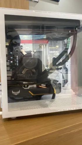 PC Gamer Novo/caixa Ryzen 5 5500 4.2Ghz 16gb 3200mhz Gtx1660ti Tuf Ssd512gb m.2 vem confer