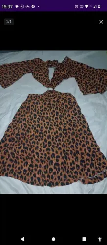Vestido Leopardo 