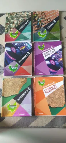 Lote de Livros Coleção Araribá