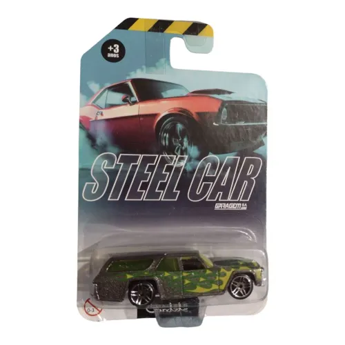 Kit com 3 Carrinhos de Metal