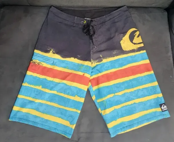 BERMUDA QUIKSILVER - KELLY SLATER - EXCLUSIVA TAM 42