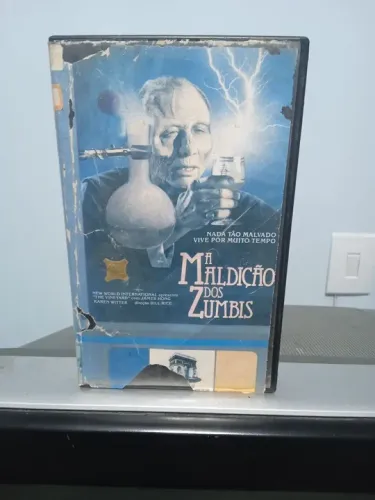 A maldição dos zumbis Vhs original