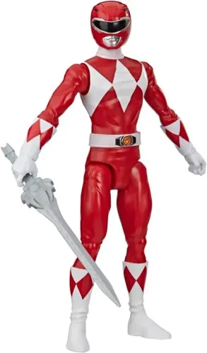 Boneco Power Ranger Azul Mighty Morphin VERMELHO 30 Cm Hasbro