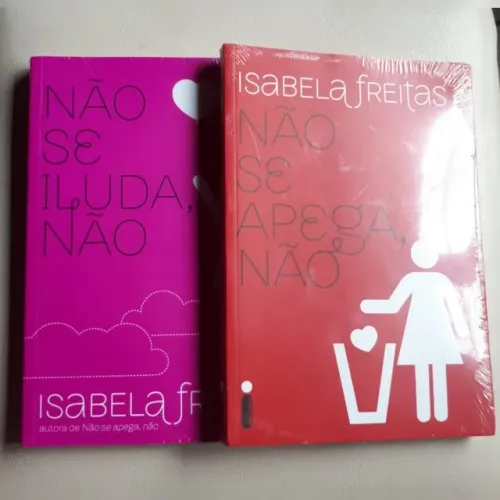Kit 2 livros, não se apega não e não se iluda não