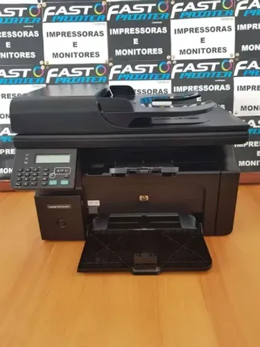 Impressora Multifuncional HP LaserJet M1212 MFP laser econômica usb e rede