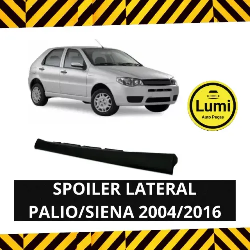 Spoiler Lateral Palio/Siena 2004/2016 - NOVO!!