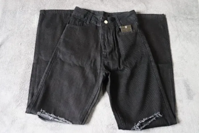 Calça Feminina Reta/Wide Leg Cintura alta nova
