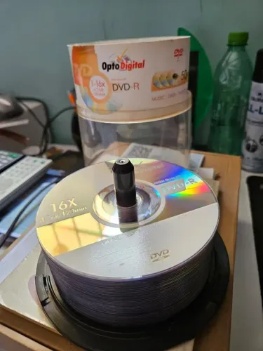 Pack Com 35 Mídia Dvd-r Opto Digital 4.7gb 120min