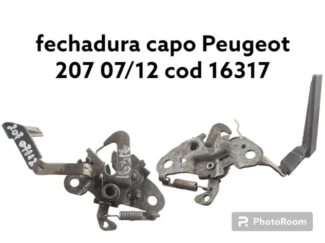 fechadura do capô Peugeot 207