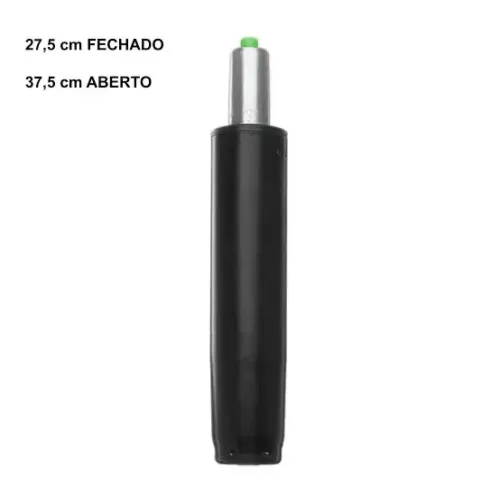 Pistão a gás plaxmetal preto 